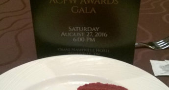 ACFW Gala Dessert and Program